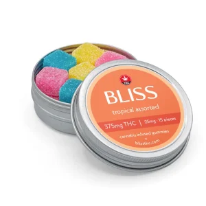 Bliss – Tropical Assorted (375mg THC) UK