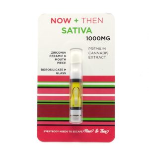 1000mg Now and Then Vape Carts - Indica or Sativa UK
