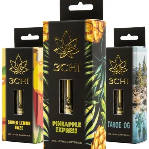 3CHI Delta 8 Vape Cartridges 1ml – CDT – Cannabis Terpenes UK